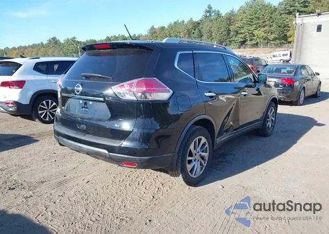 2015 Nissan Rogue Sl z USA, uszkodzony, nr VIN 5N1AT2MV6FC905357